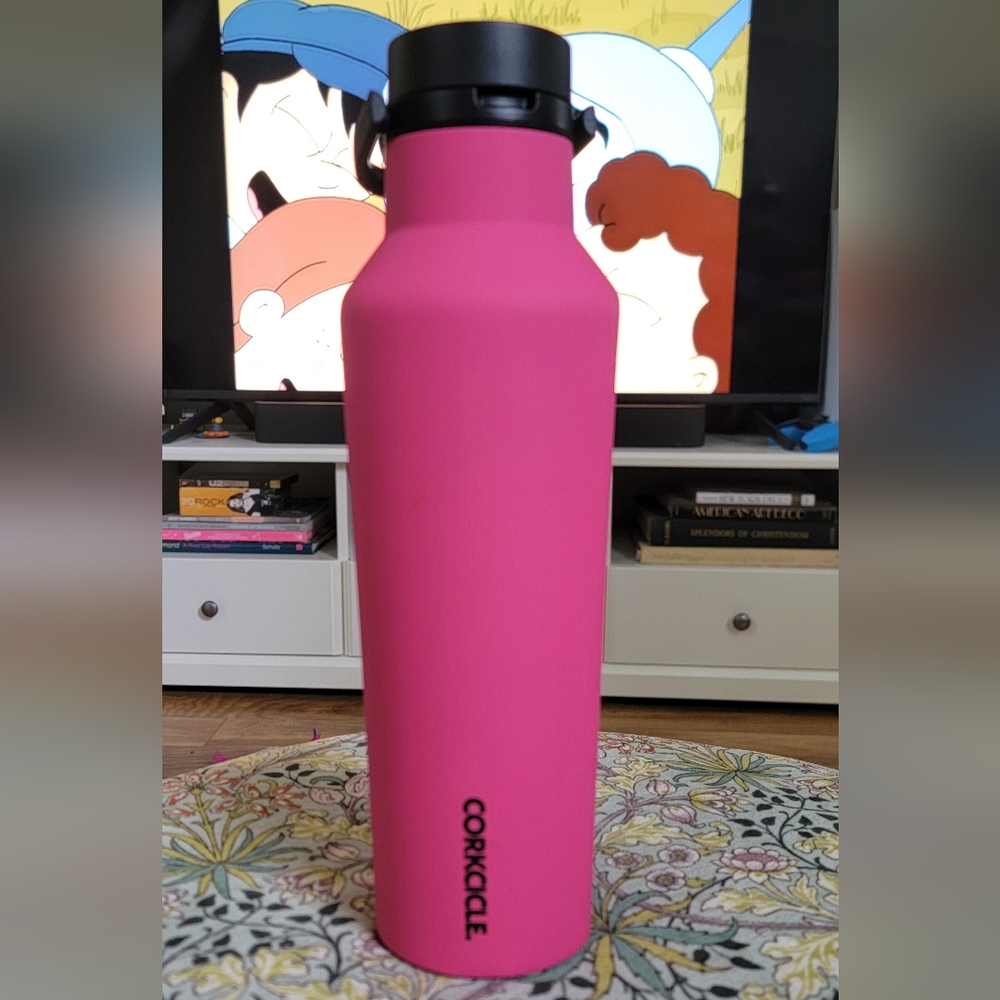 Corkcicle Vibrant Pink Bottle
